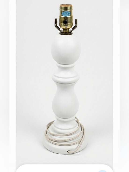 lamp Other - Under Writers Laboratories Portable White Lamp‎